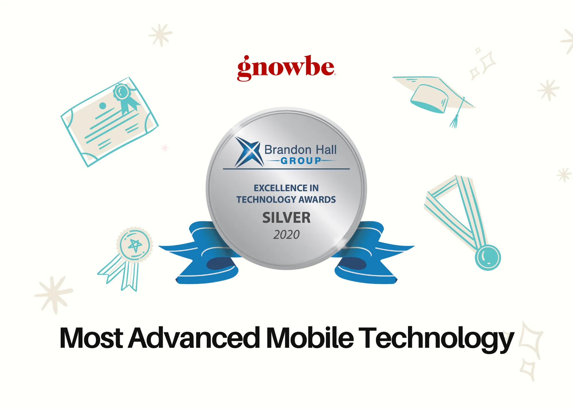 Gnowbe Wins Most Advanced Mobile Technology at Brandon Hall Excellence Awards